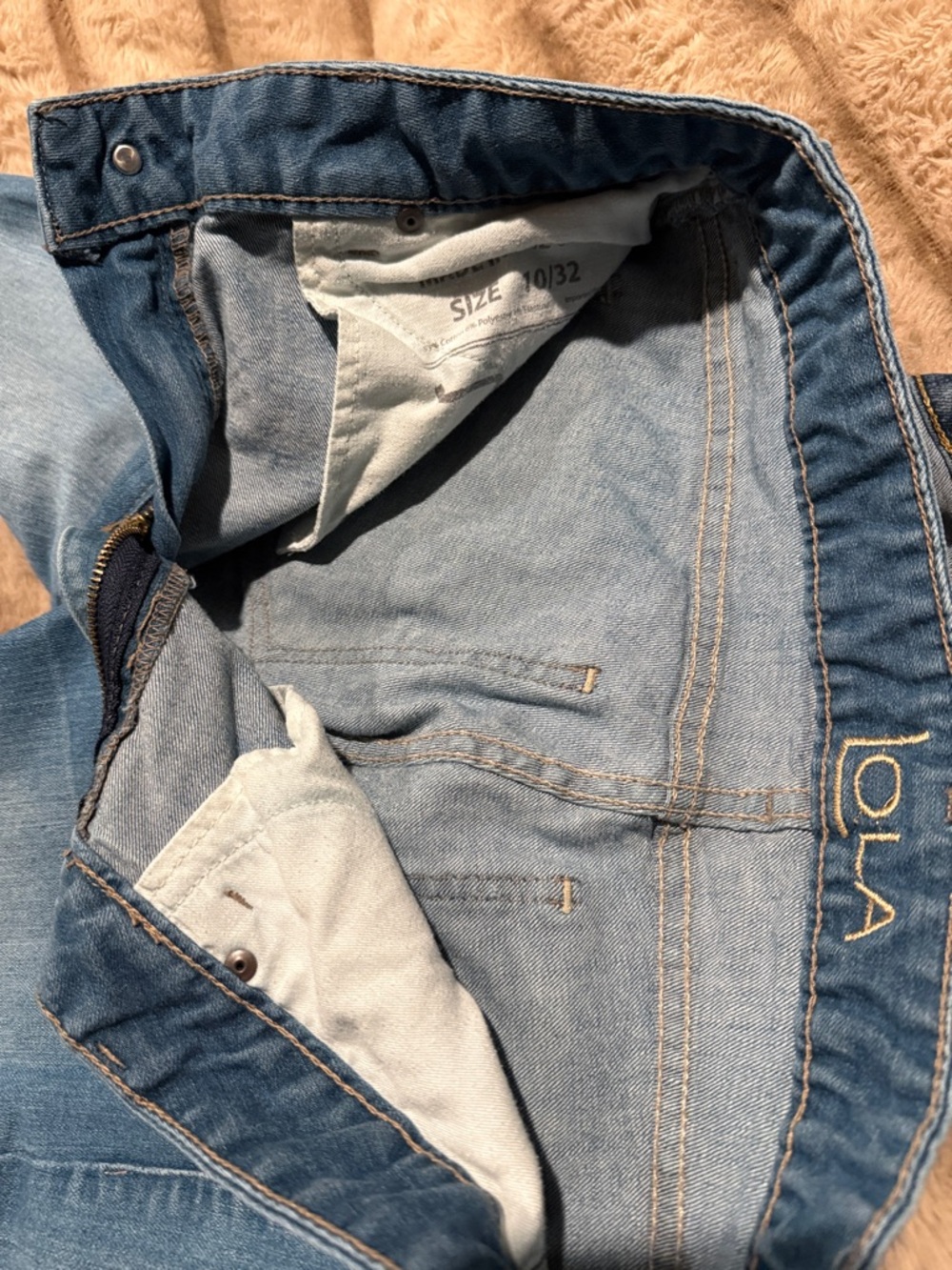 lola Medium Blue Boot Cut Jeans - Picture 5 of 7